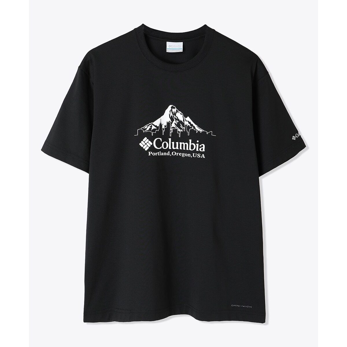【日本限時連線代購】現貨 Columbia 城市山脈印花短踢 PM0616-010 黑
