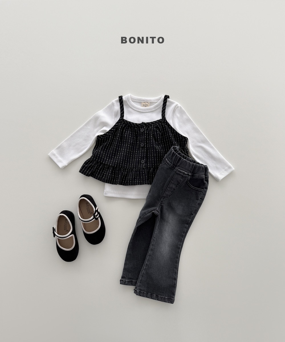 Bonito 顏料羅紋薄上衣 / 7色