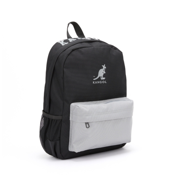 KANGOL 後背包 黑灰色 尼龍 書包 筆電包 背包 6325874312