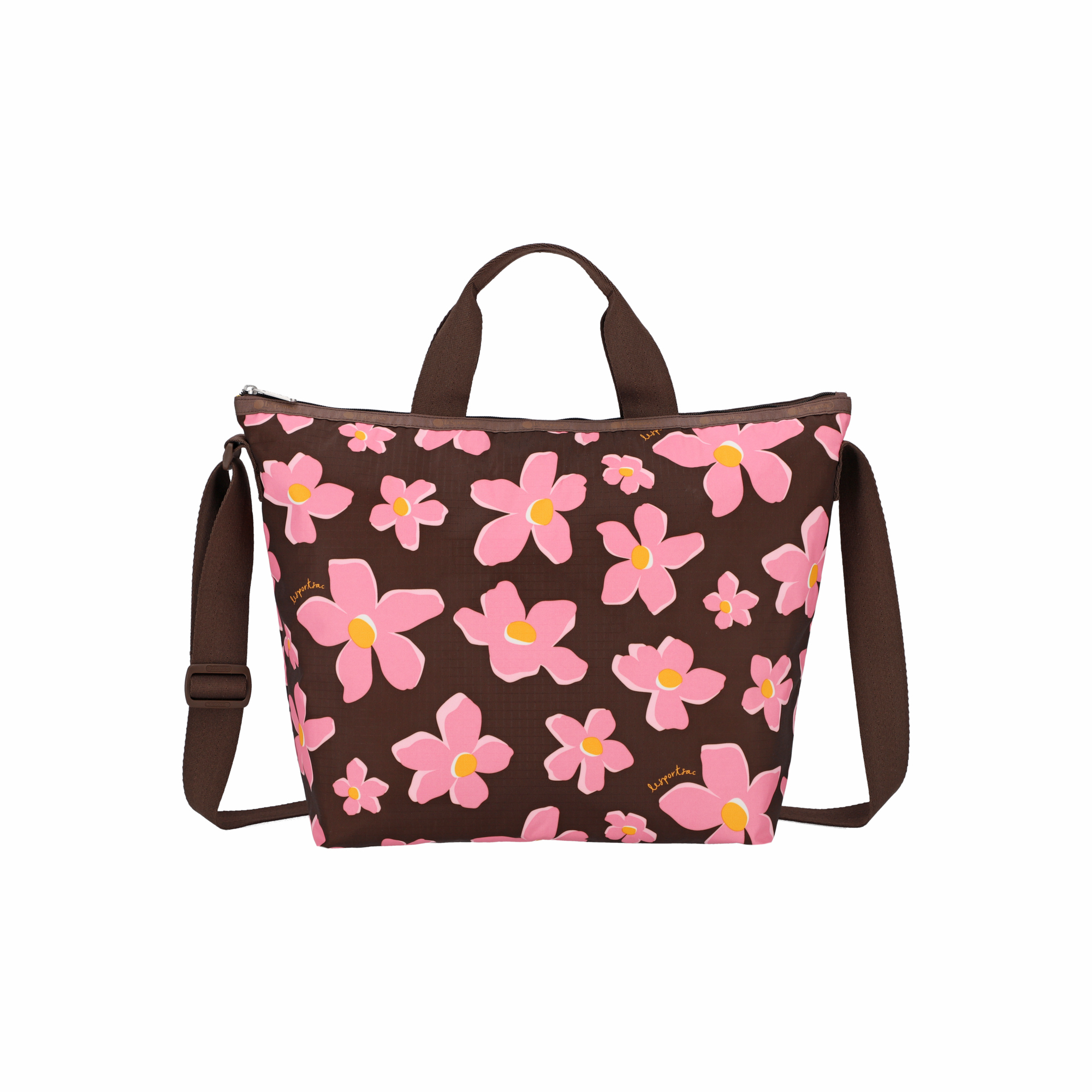 DELUXE 手挽斜揹兩用袋 (AUTUMN BLOOMS PLUM)