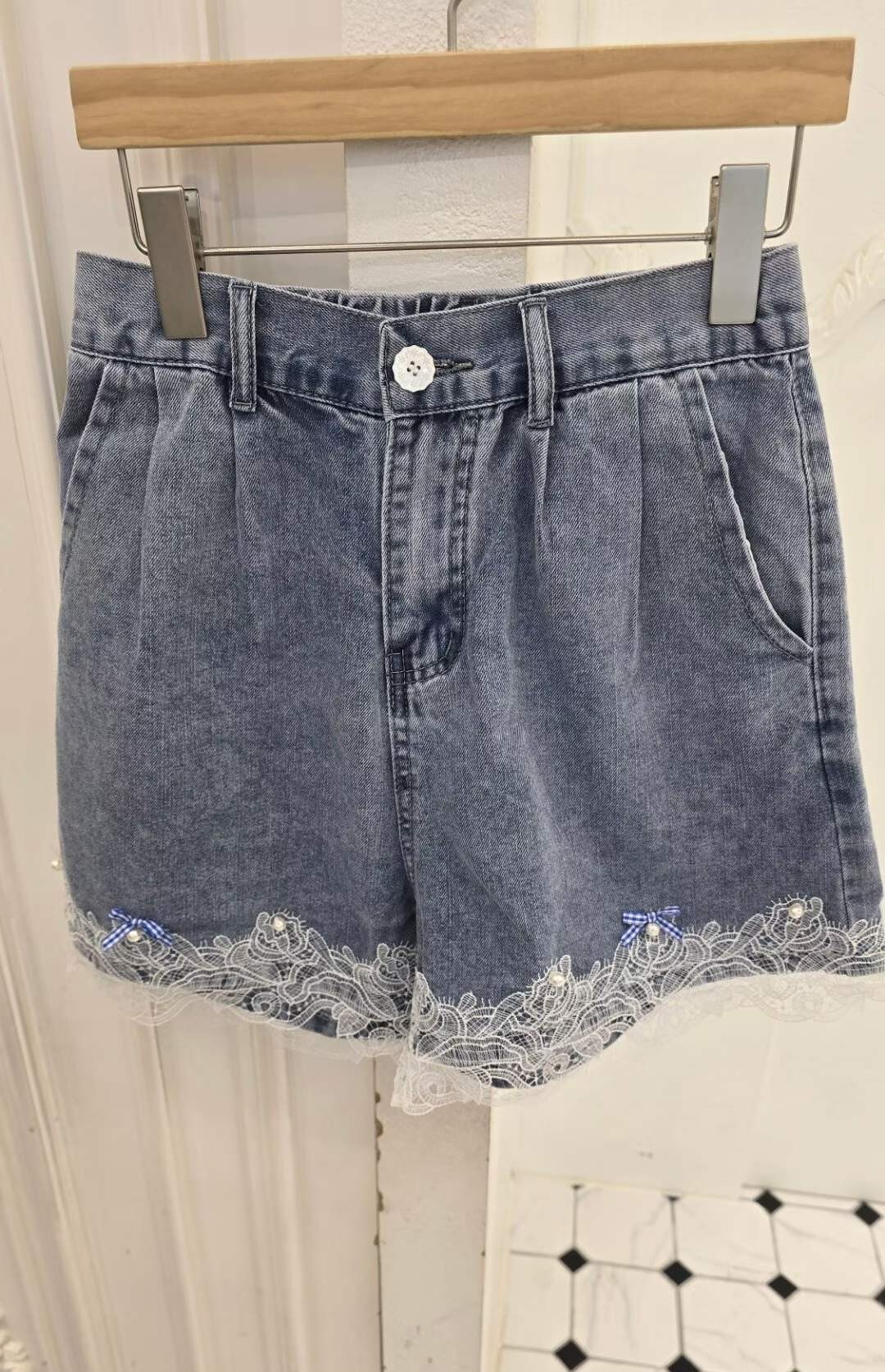 【限量】VS159  下身 牛仔褲腰26-30 HIP44 長15.5 $399