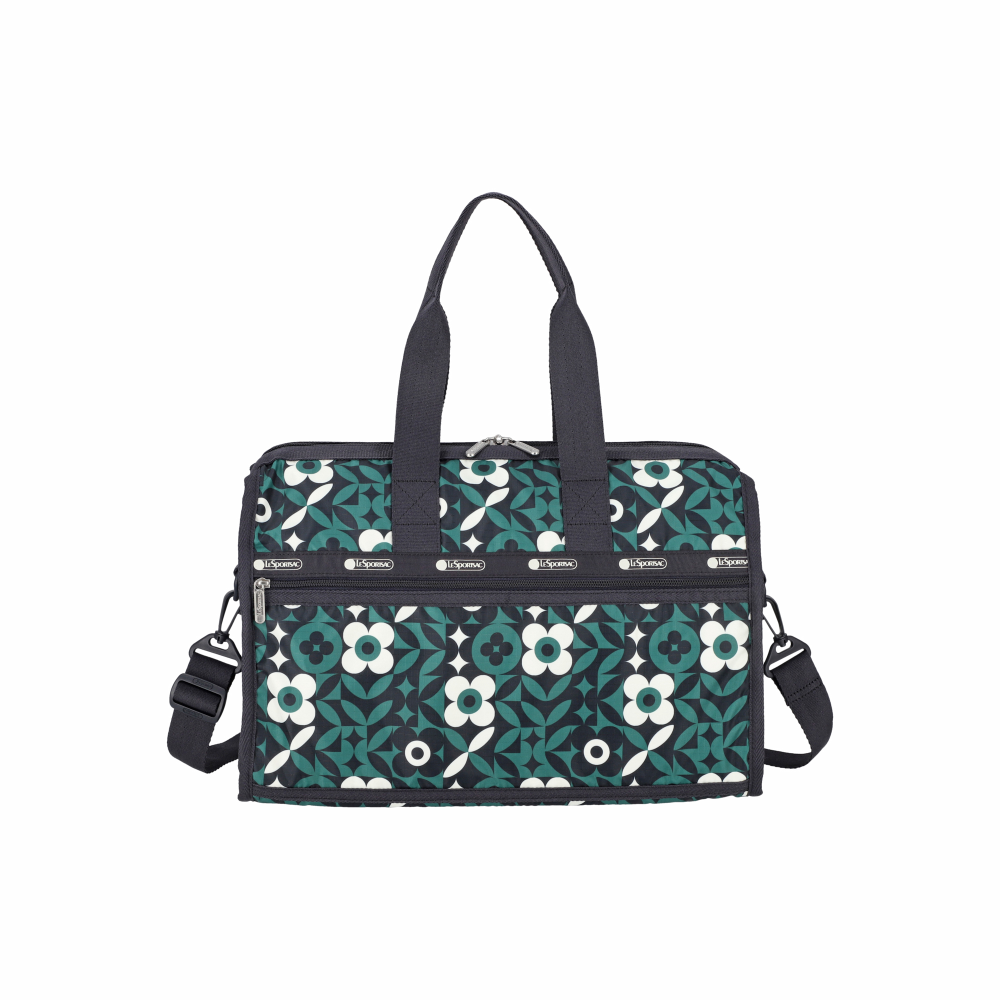 DELUXE 中型旅行袋 (BOTANIC TILE)