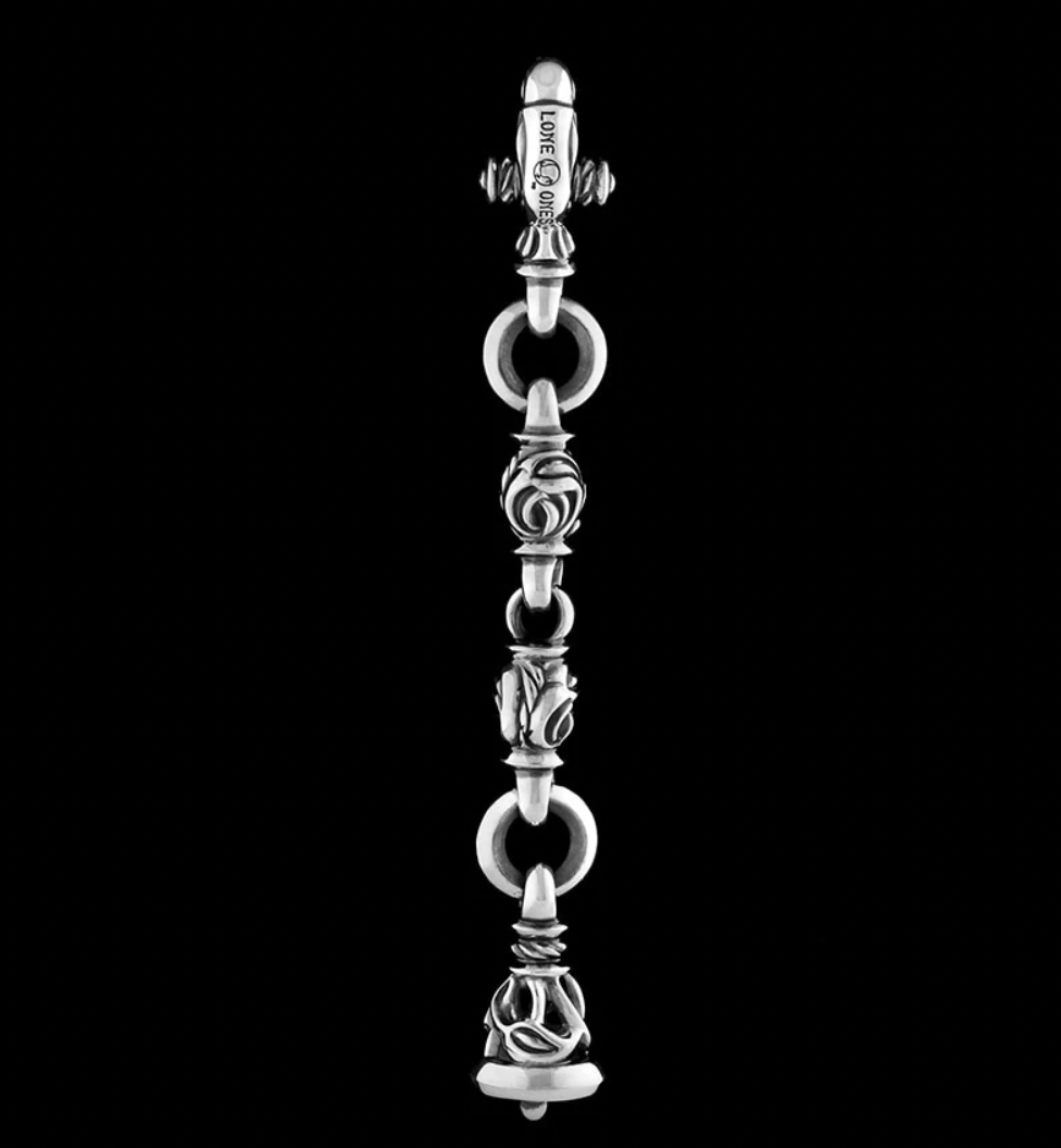 LO Two Eagle With 1 Crane Bell M Key Clasp