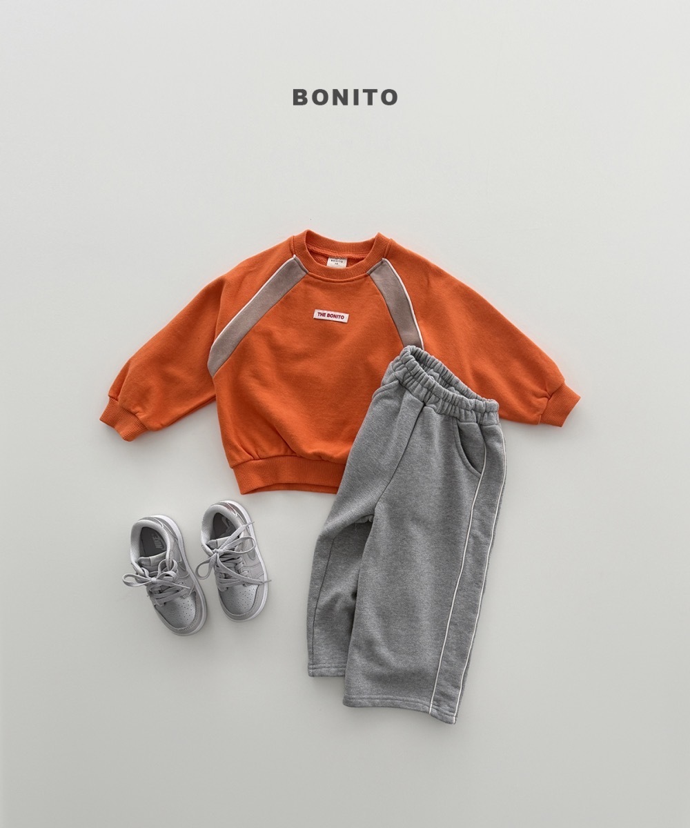 Bonito 落肩拼色衛衣 / 2色