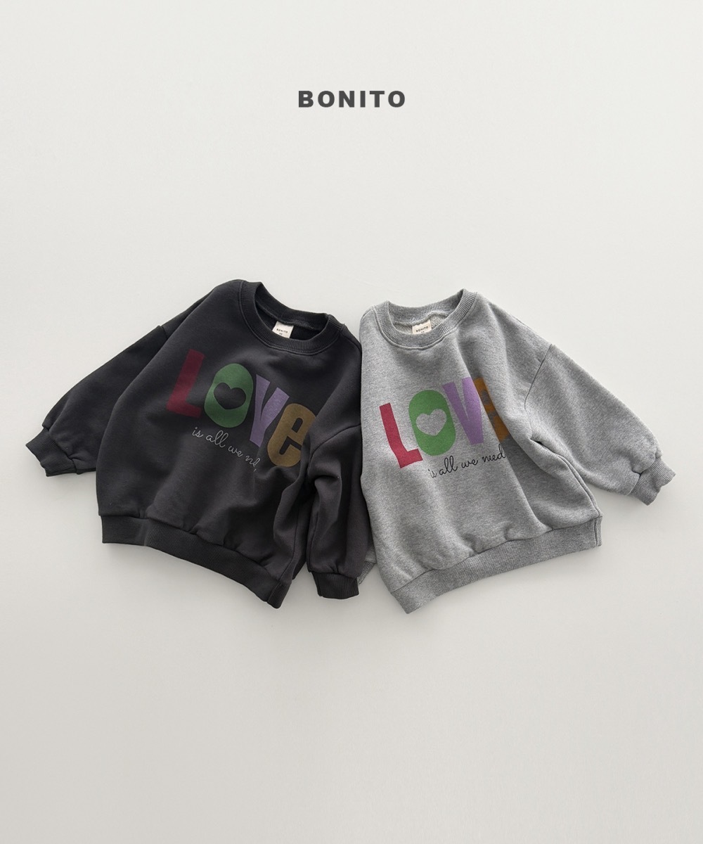 Bonito LOVE 衛衣 / 2色