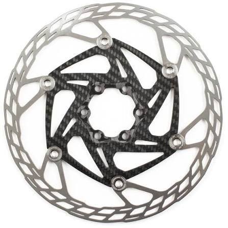 Carbon-Ti X-ROTOR 6-Bolt Steel Carbon Disc Rotors