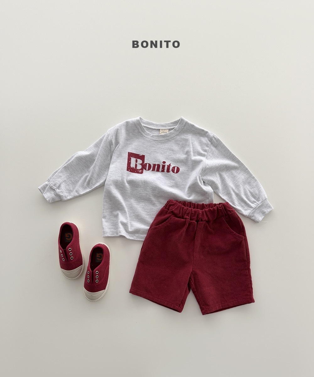 Bonito BOX B tee / 2色