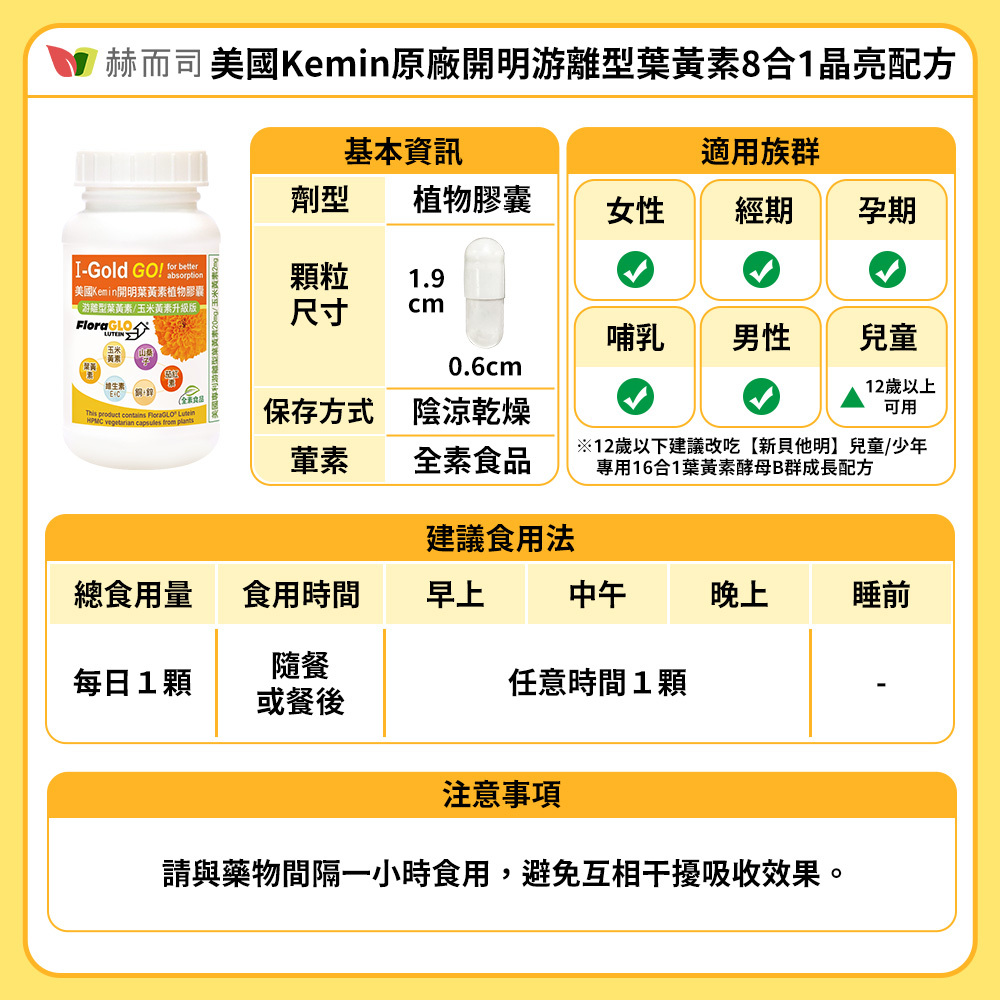 游離型葉黃素推薦