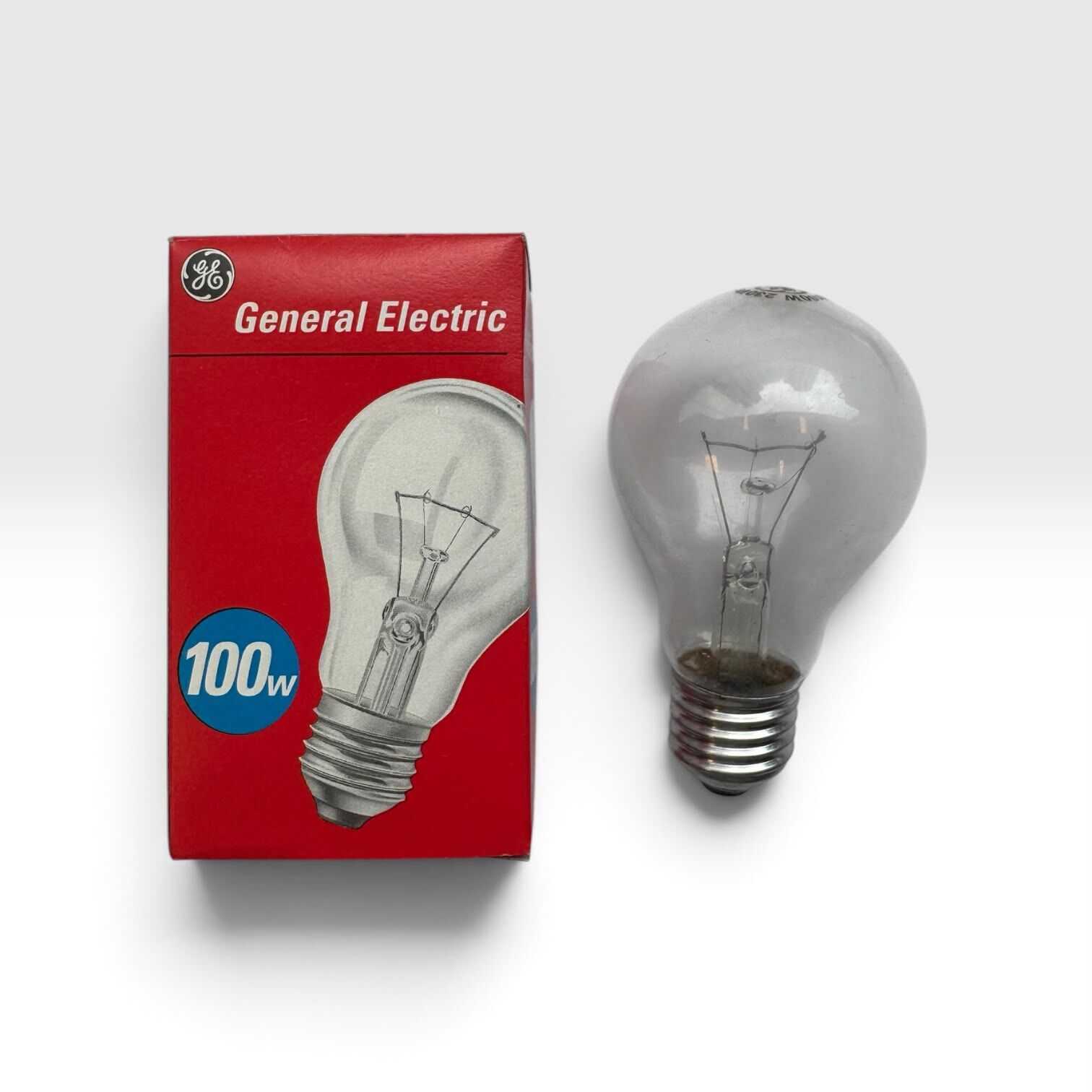 GE GLS 光澤 100W E27 透明燈泡