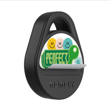 MOMAX Pinpop² X 可充電迷你全球定位器 (黑色)