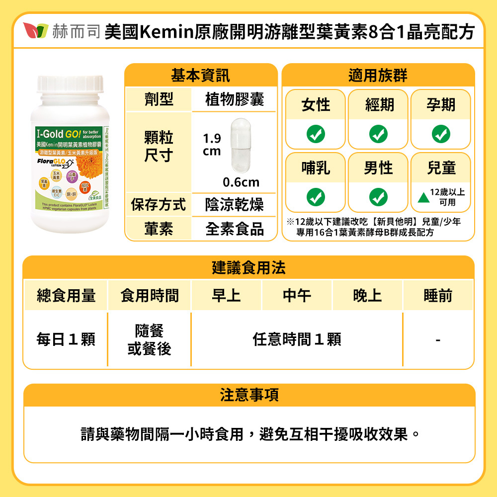 游離型葉黃素推薦