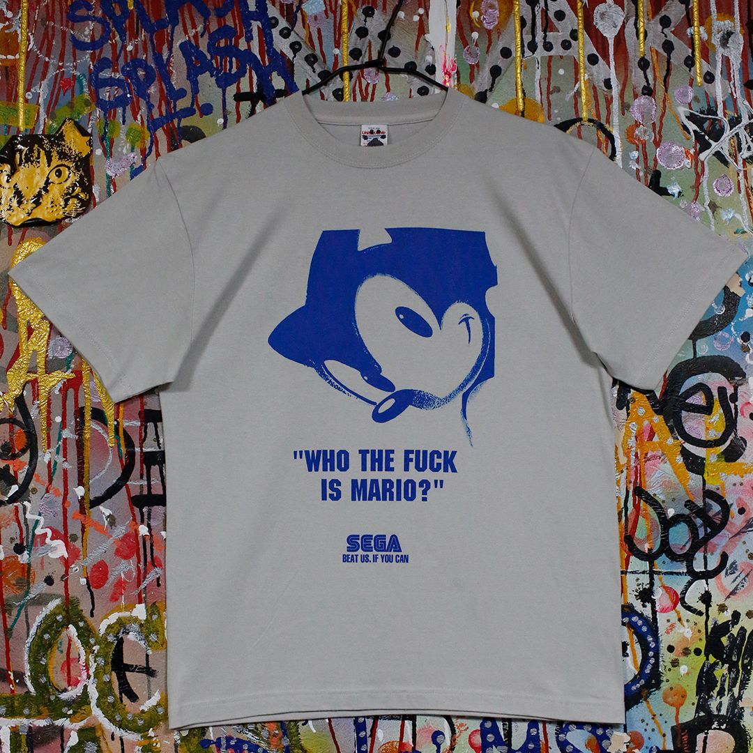 NOE246 - SEGA tee 霧灰色