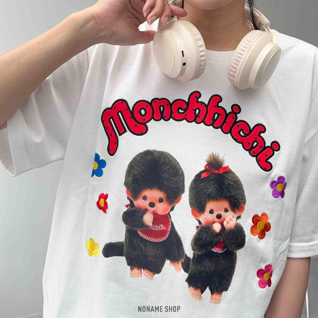 MONCHHICHI X AS KNOW AS PLUS 聯名 蒙奇奇 短袖 短T 八色 (女款)