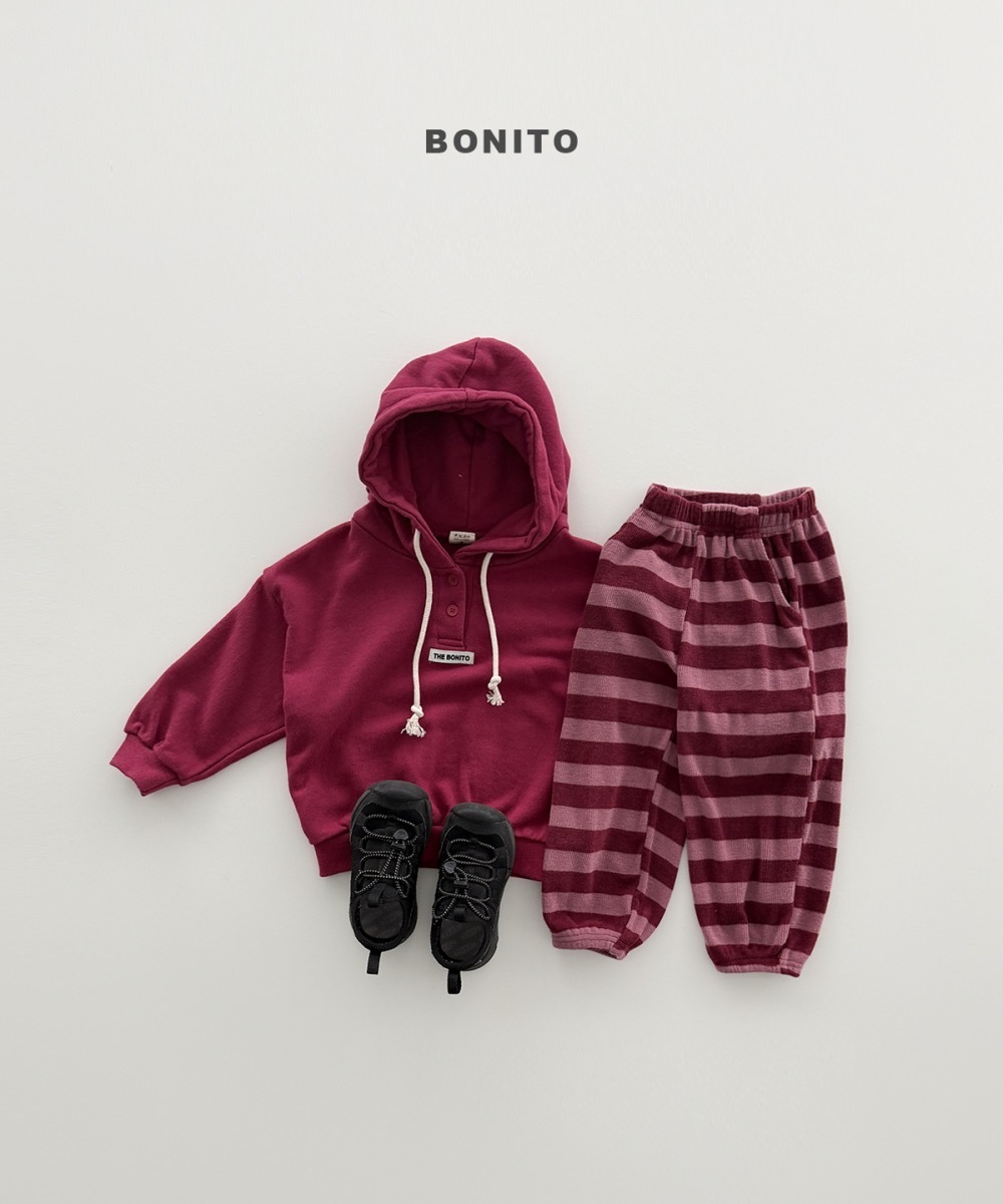 Bonito 舒適條紋縮口褲 / 2色