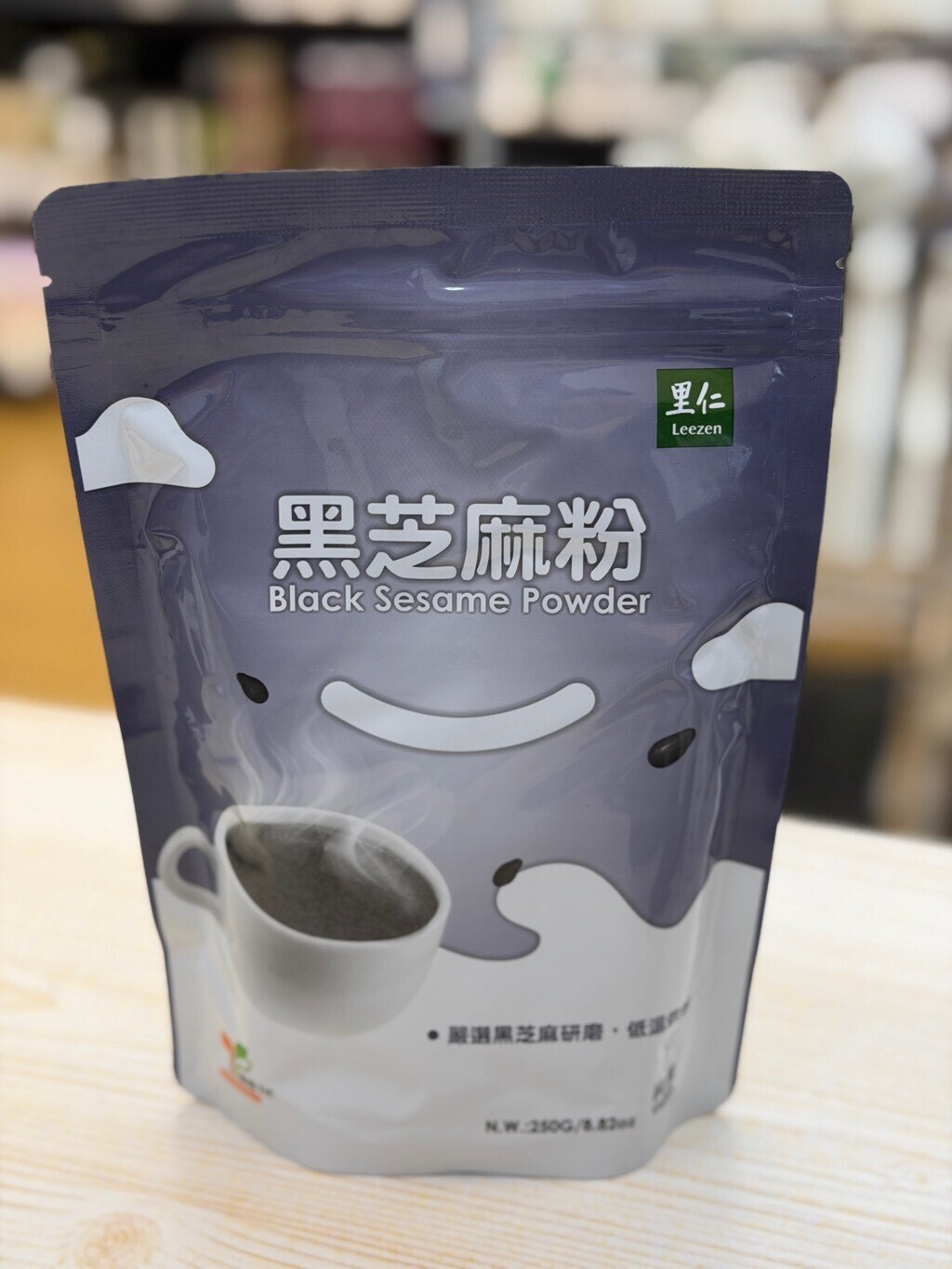 Leezen pure black sesame powder 250g ( best before 25 July 2027)
