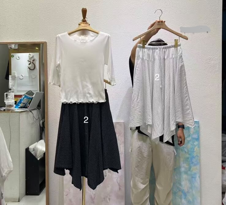 【限量】SY14  格仔裙  腰24-44 HIP50 長25-28 $399