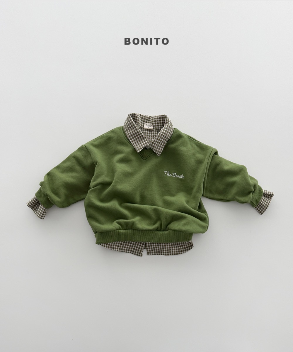 Bonito V 領衛衣 / 2色