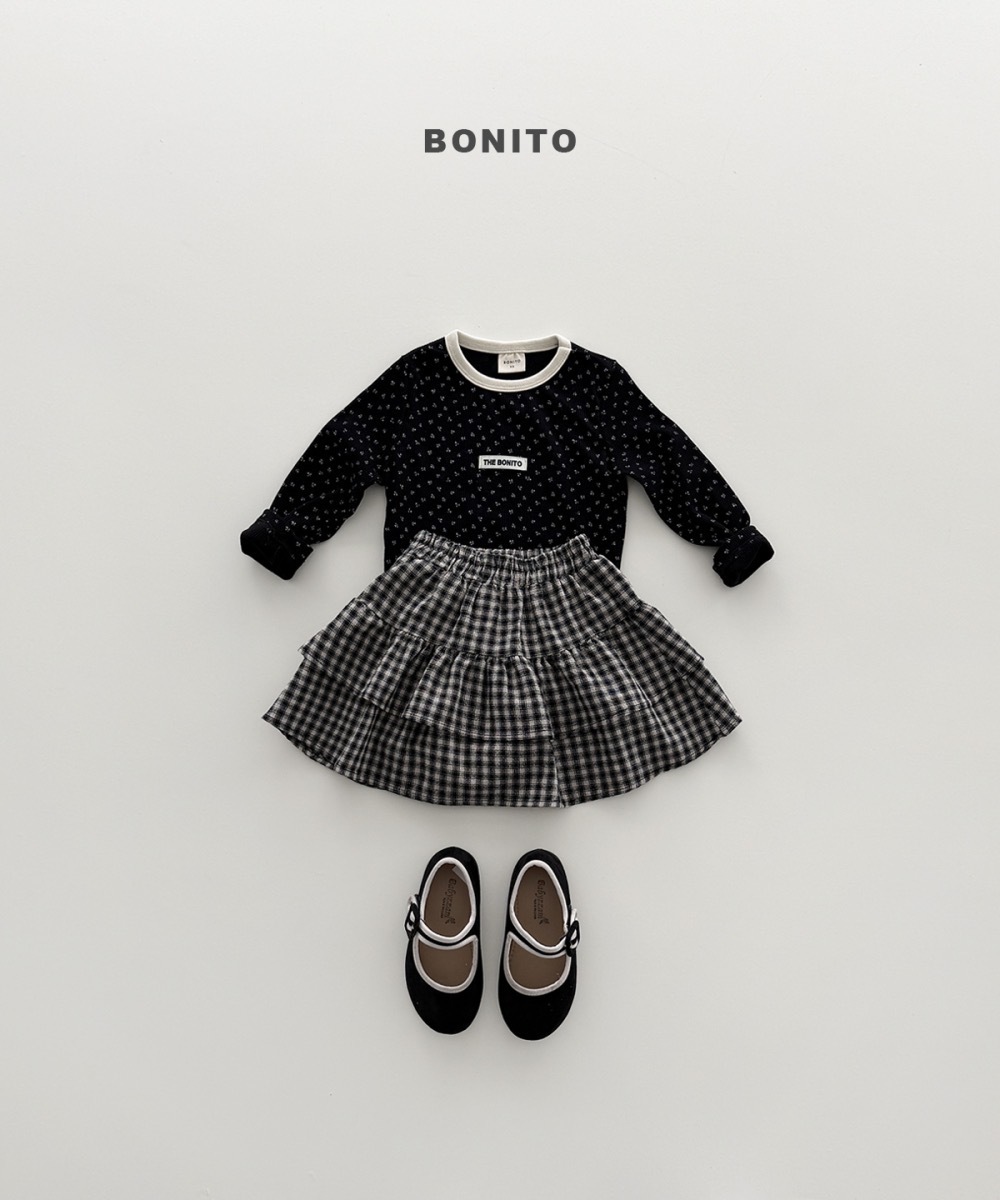 Bonito 波點條紋 tee / 3色