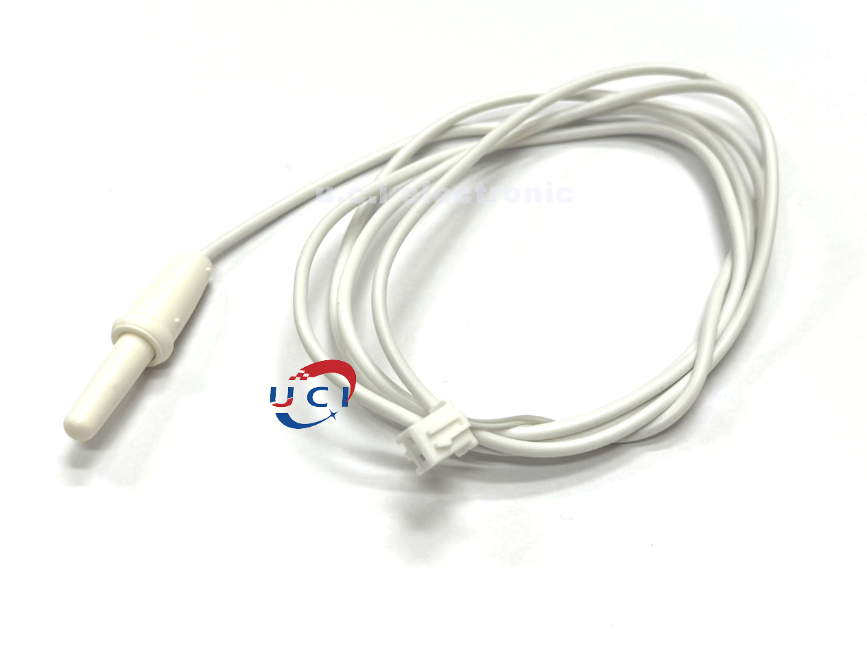 【UCI電子】(二QQ-1) T105 塑料防水溫度探頭 塑膠 ABS高精度溫度傳感器 10K/B3950 熱敏電阻 1米