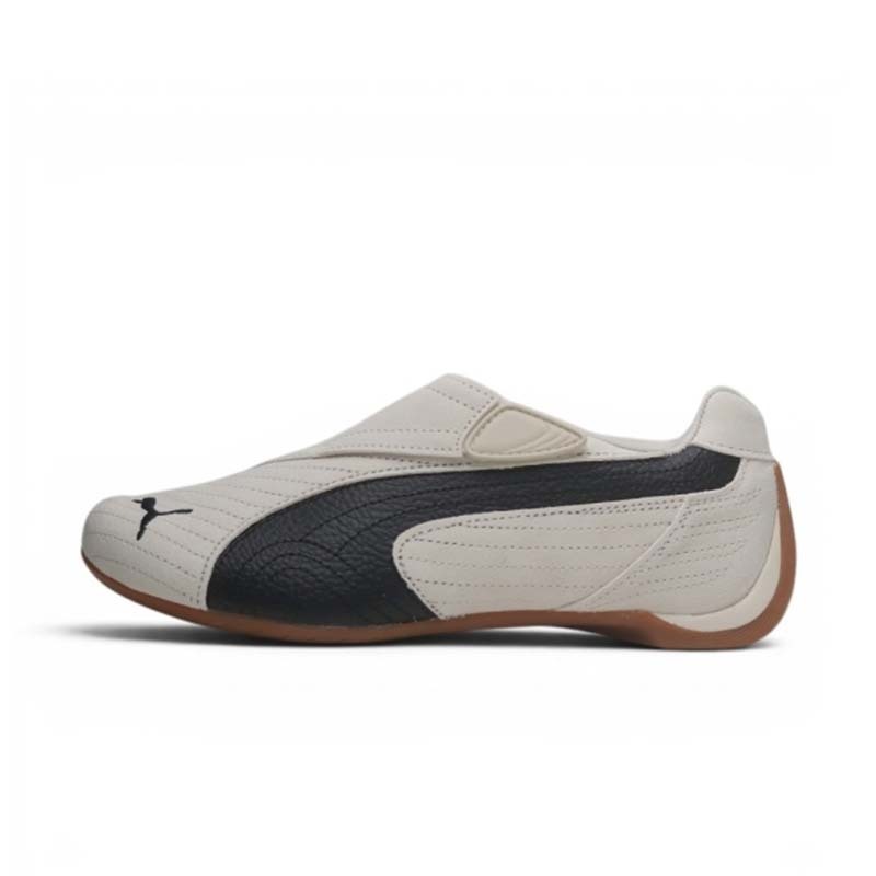 PUMA Slipcat 賽車鞋 休閒鞋 魔鬼氈 米白色 男女鞋 40635704 [國內代購]