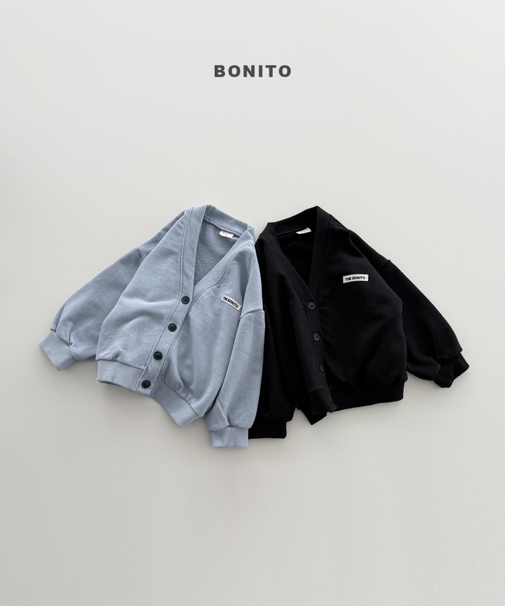 Bonito 棉質 V 領開衫外套 / 2色