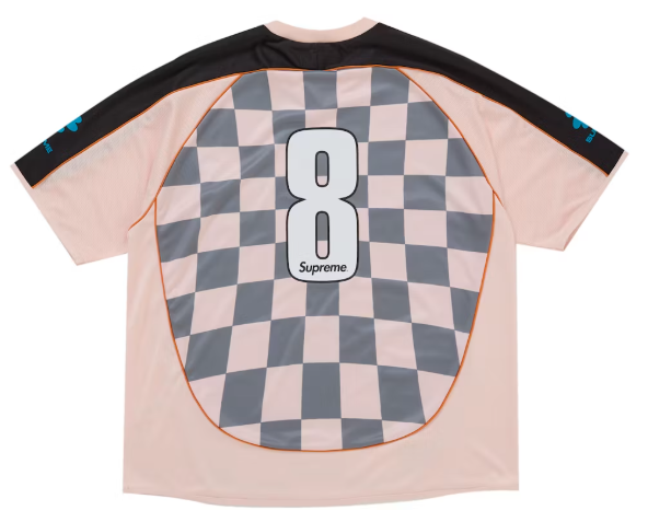 [現貨]  Supreme SS26 Checkerboard Soccer Jersey | 2 Colours