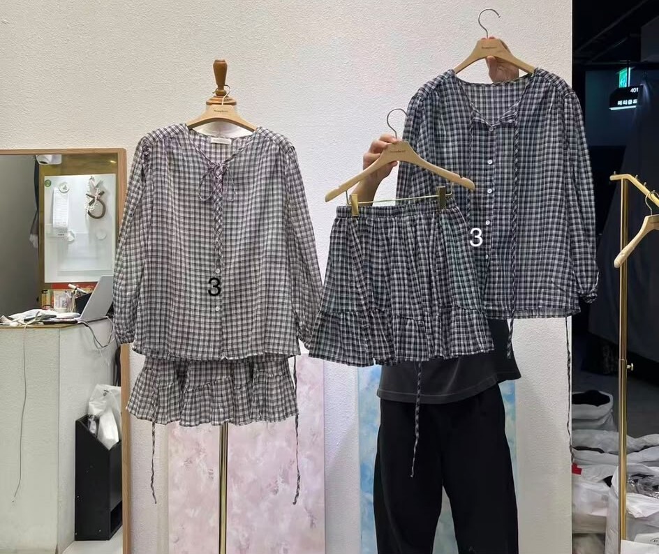 【限量】(1 SET ) SY56 上身:胸44 長23.5 / 裙褲 下身:腰24-48 HIP48 長15 $499