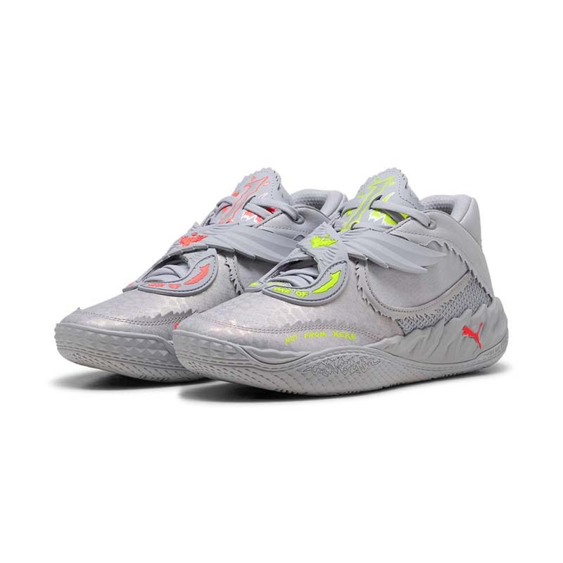 PUMA MB.05 Metallic 運動 籃球鞋 緩震 灰色 男鞋 31248001 [國內代購]