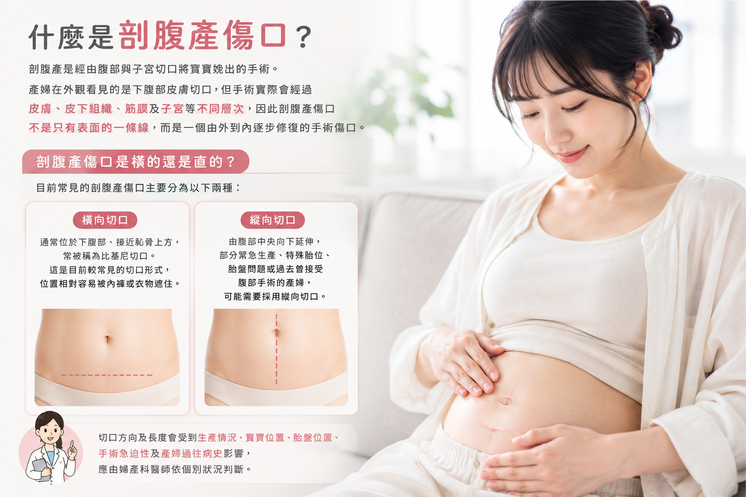 什麼是剖腹產傷口?