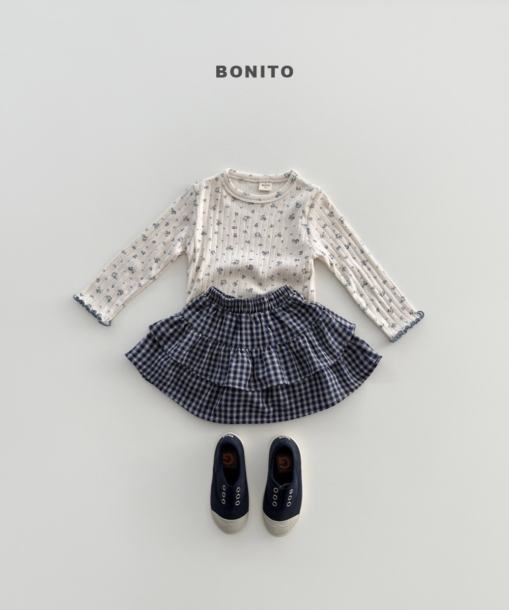Bonito 格紋蛋糕褲裙 / 3色