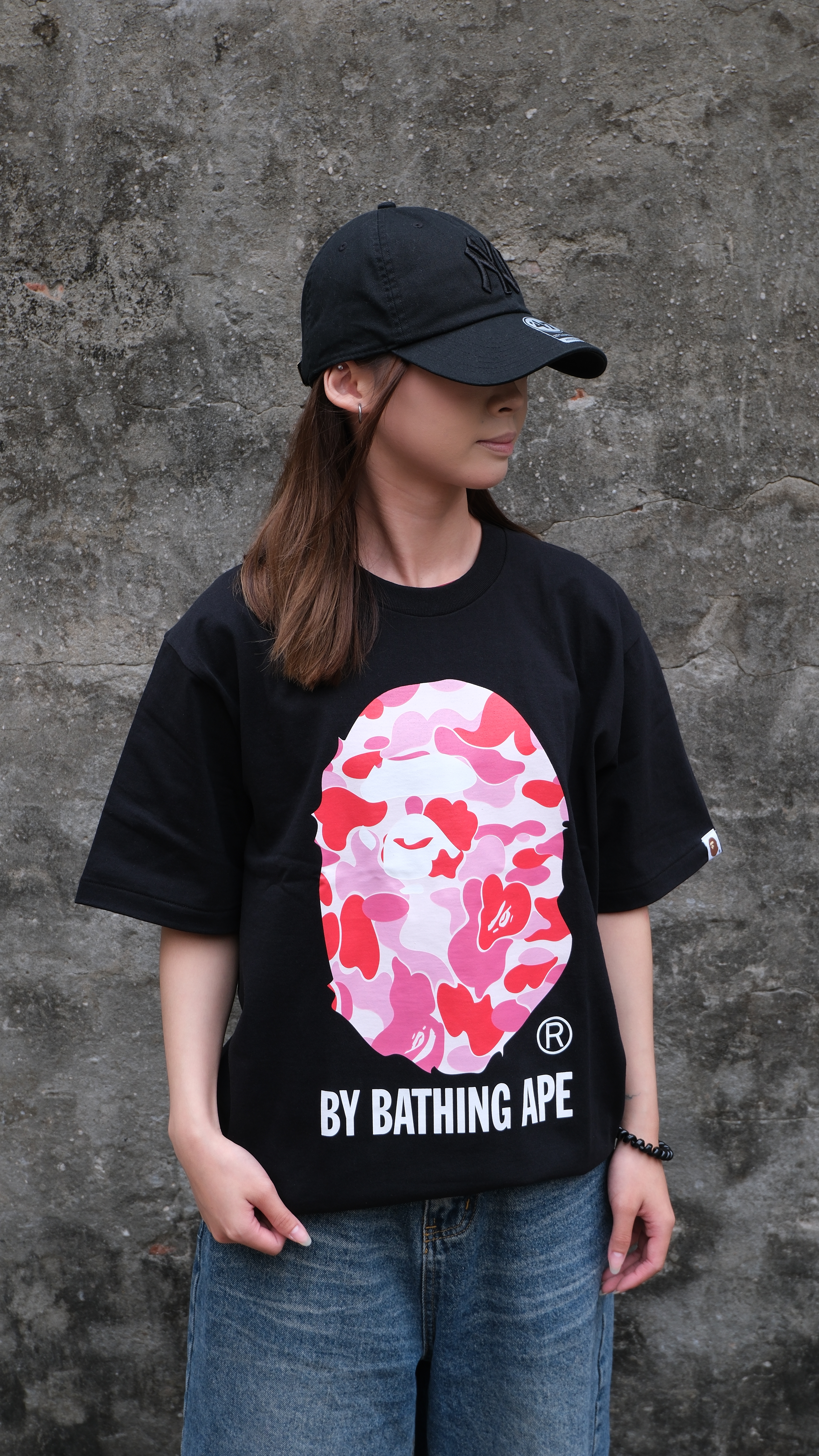 BAPE ABC Camo SS26 迷彩 大猿頭 字母 短Tee 1M30110005