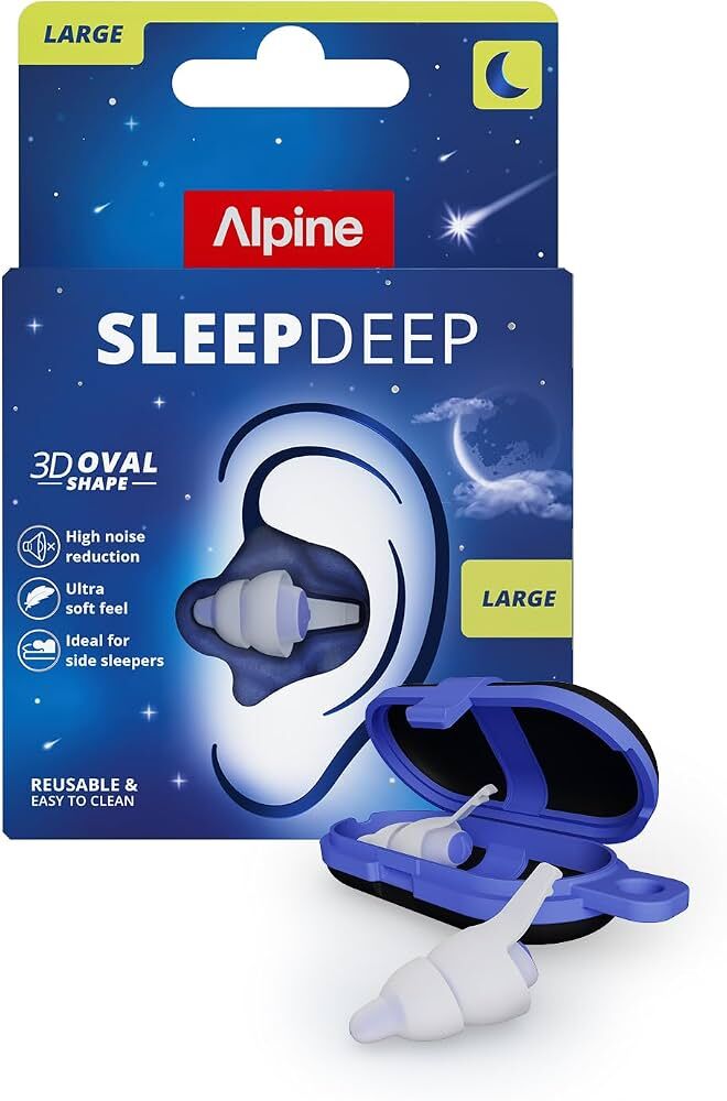 Alpine SleepDeep 睡眠耳塞 無痛耳塞 隔音耳塞 軟耳塞 耳塞 ALPINE-S-DEEP