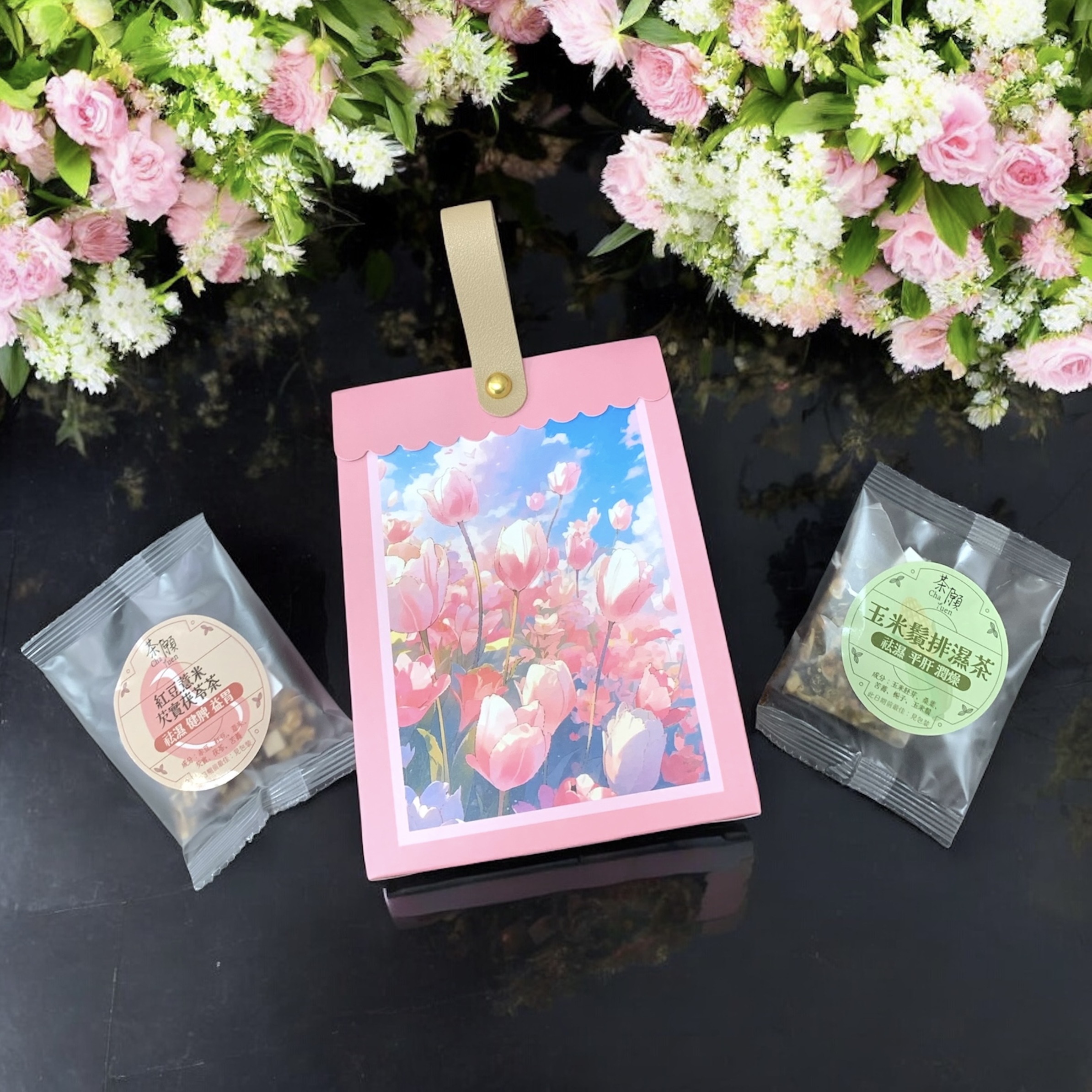 散水茶 禮盒G20 + 2包自選茶包 (15種口味可選)