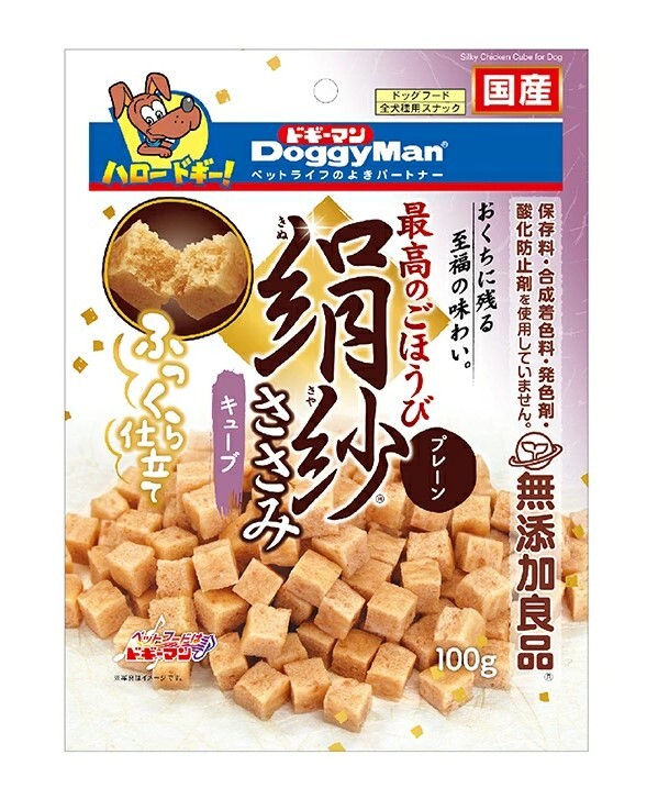 DoggyMan 絹紗系列 - 雞肉粒 100g