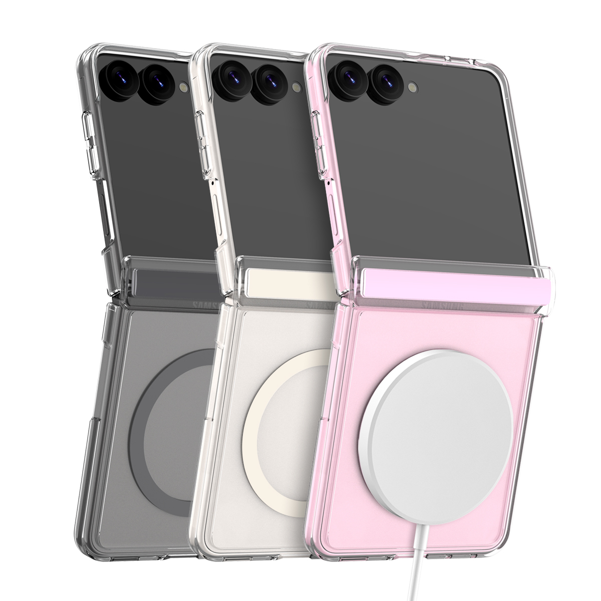 【韓國 Araree】Duple 360M MagSafe 轉軸全保護手機殼 Galaxy Z Flip 8 (原裝行貨)