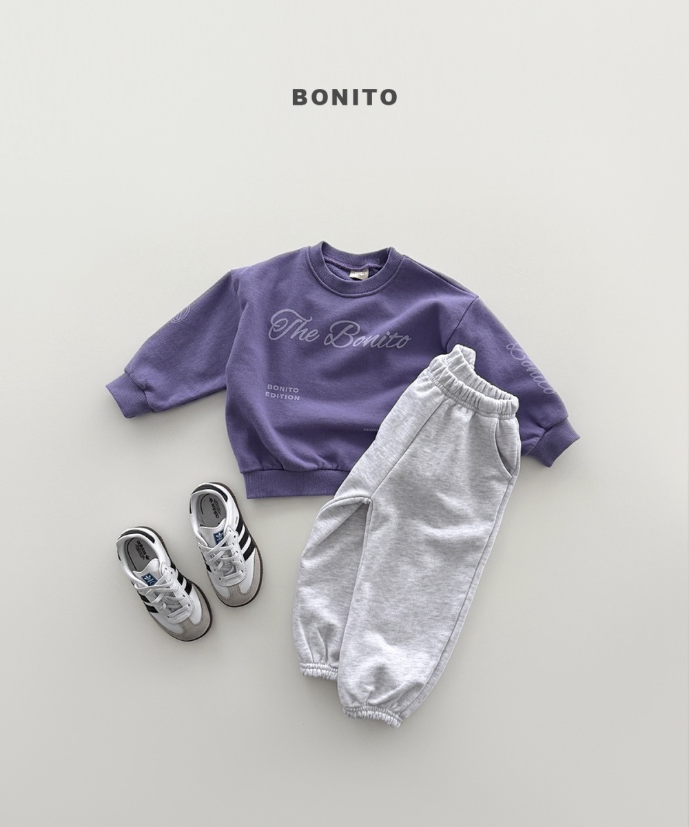 Bonito 字母親子衛衣 / 3色 (mom)