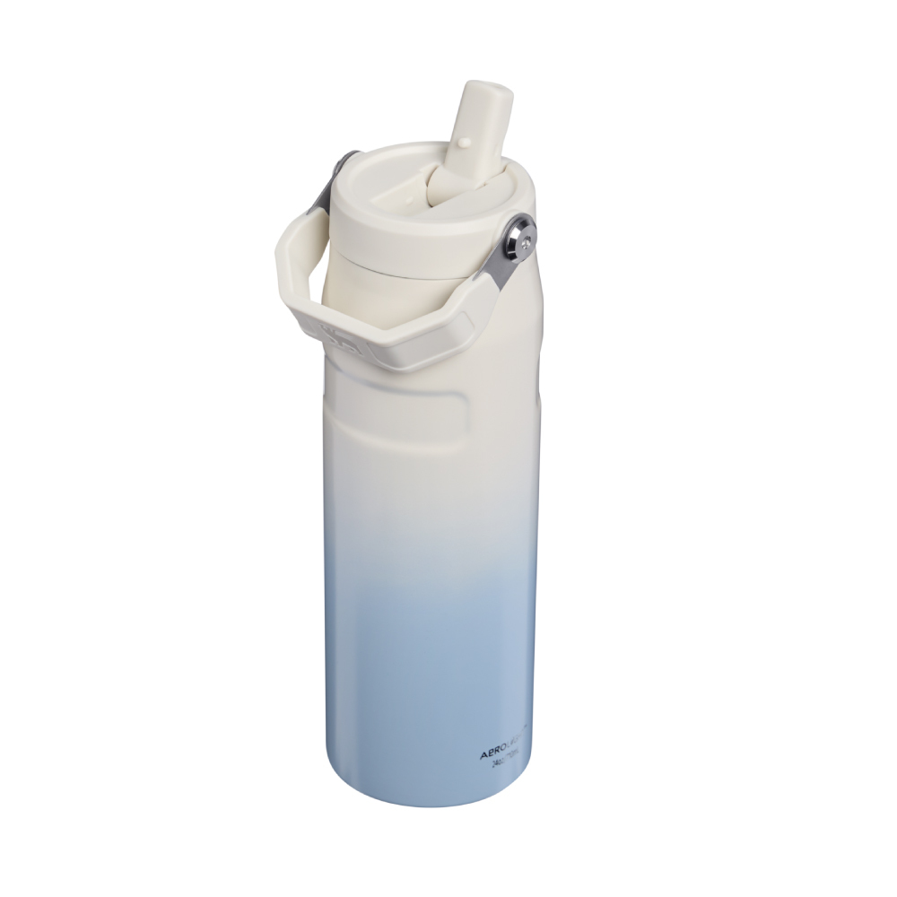 STANLEY 輕重力系列 IceFlow Aerolight 摺疊吸管杯 0.7L / 雲霧藍