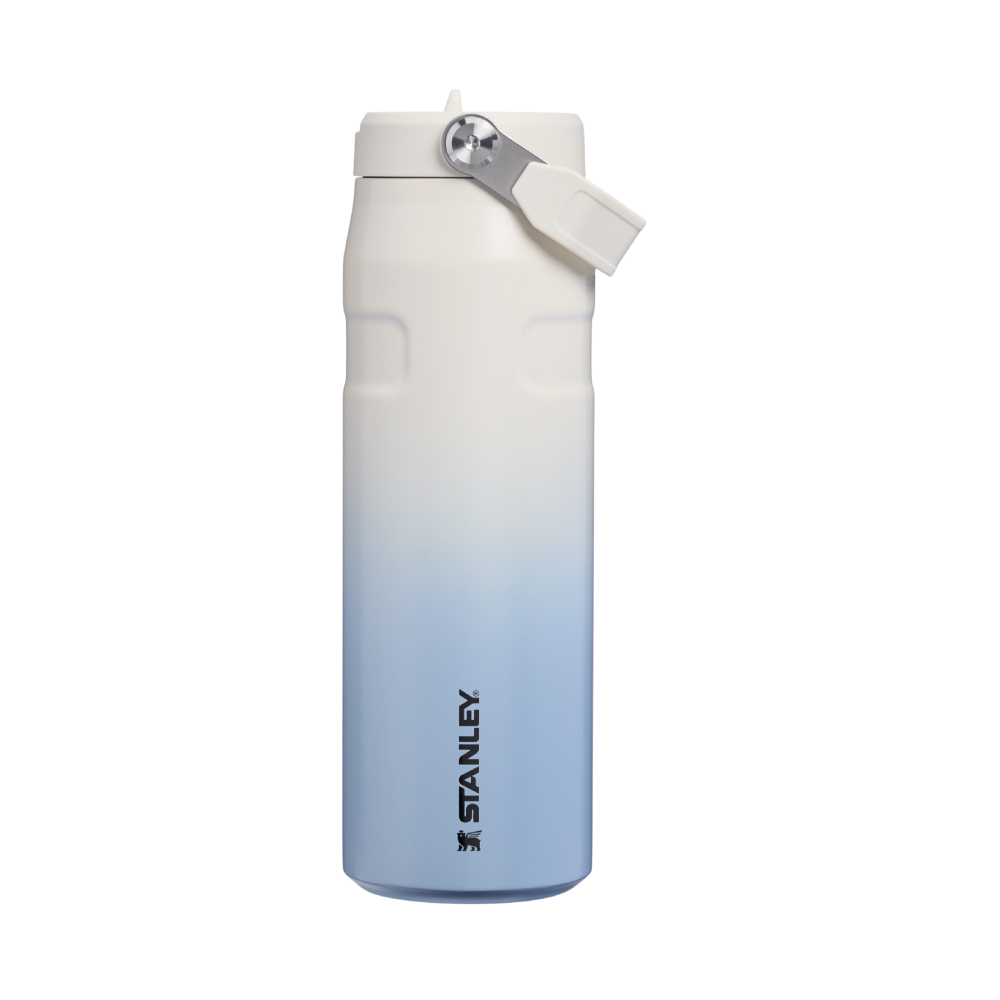 STANLEY 輕重力系列 IceFlow Aerolight 摺疊吸管杯 0.7L / 雲霧藍