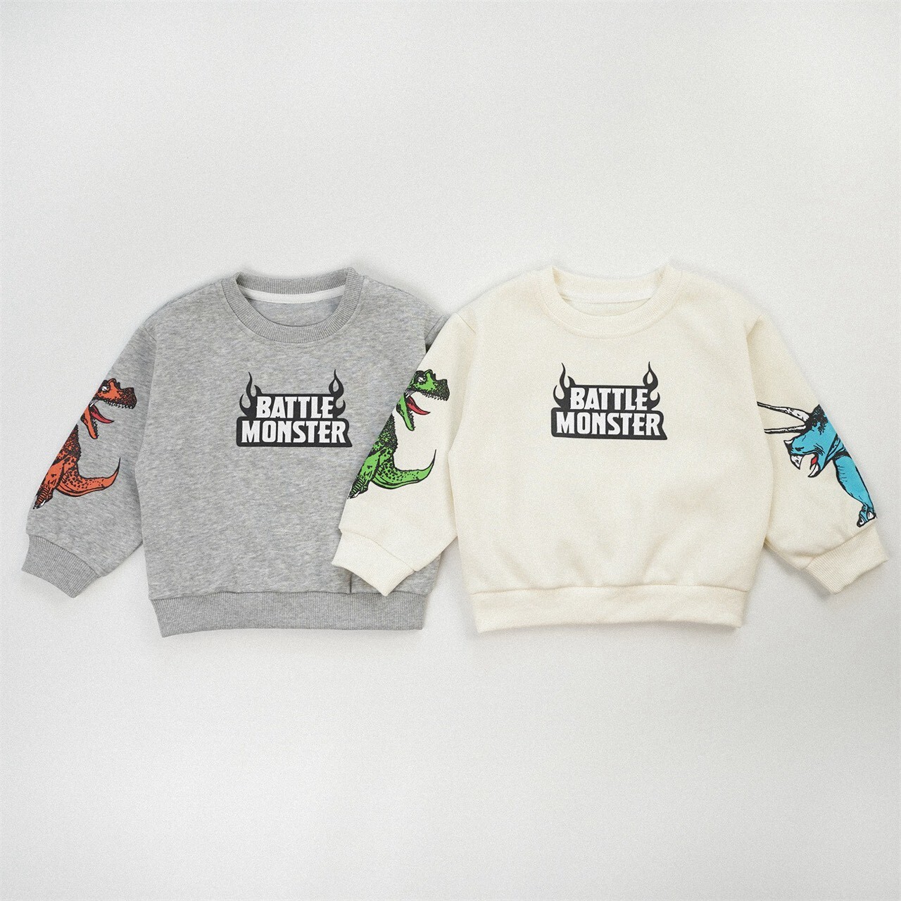 🦖 秋裝 ꕀ  MONSTER恐龍帝國長TEE ✴
