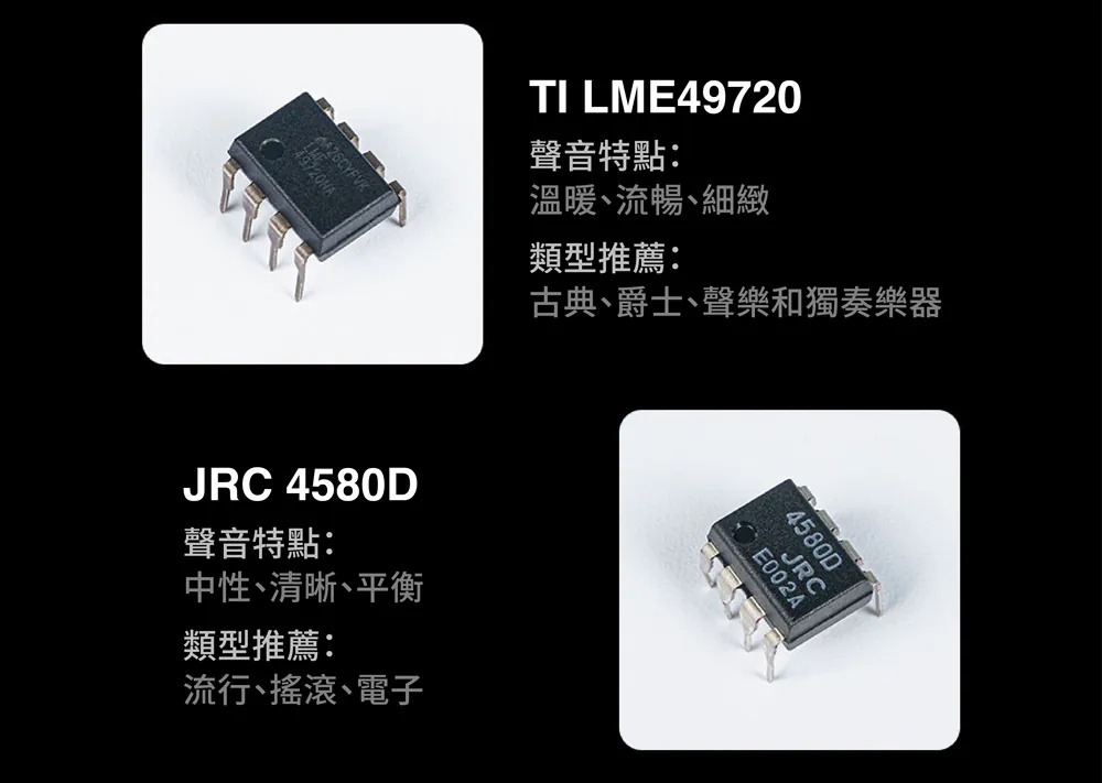 TI LME49720 JRC4580D