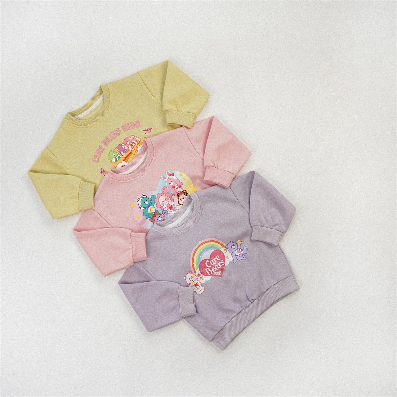 🐻 秋裝 ꕀ CareBears 七彩熊長TEE ✴