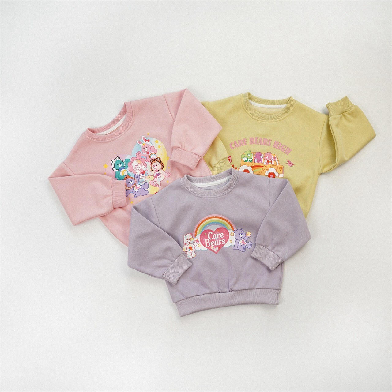 🐻 秋裝 ꕀ CareBears 七彩熊長TEE ✴