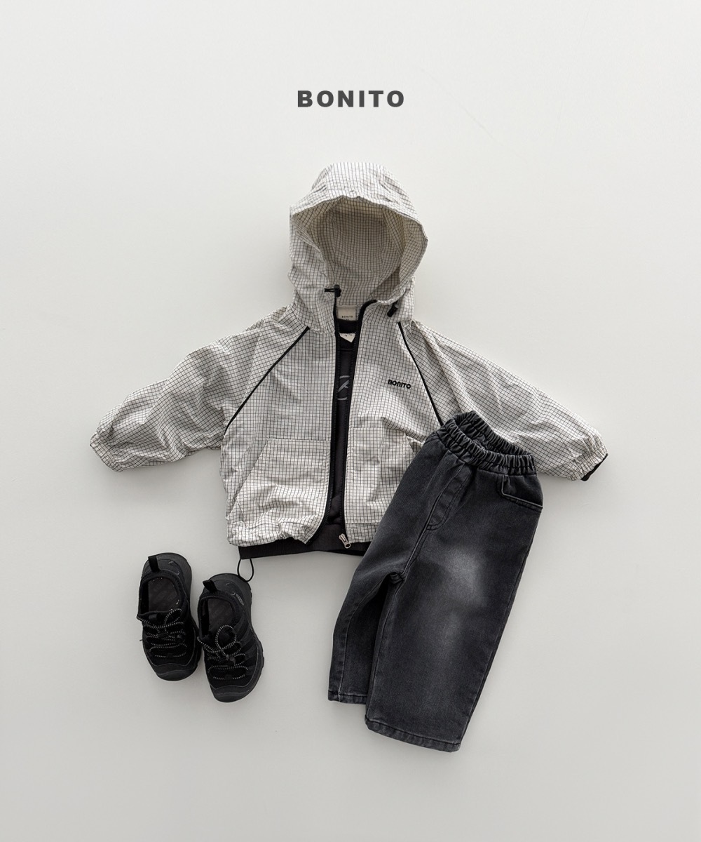 Bonito 防風親子連帽外套 / 4色 (mom)