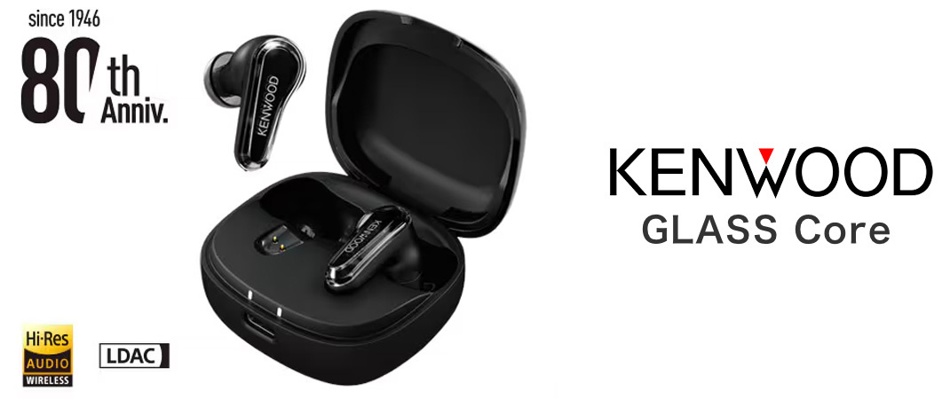 KENWOOD GLASS Core (KH-CRZ90T) 真無線耳機