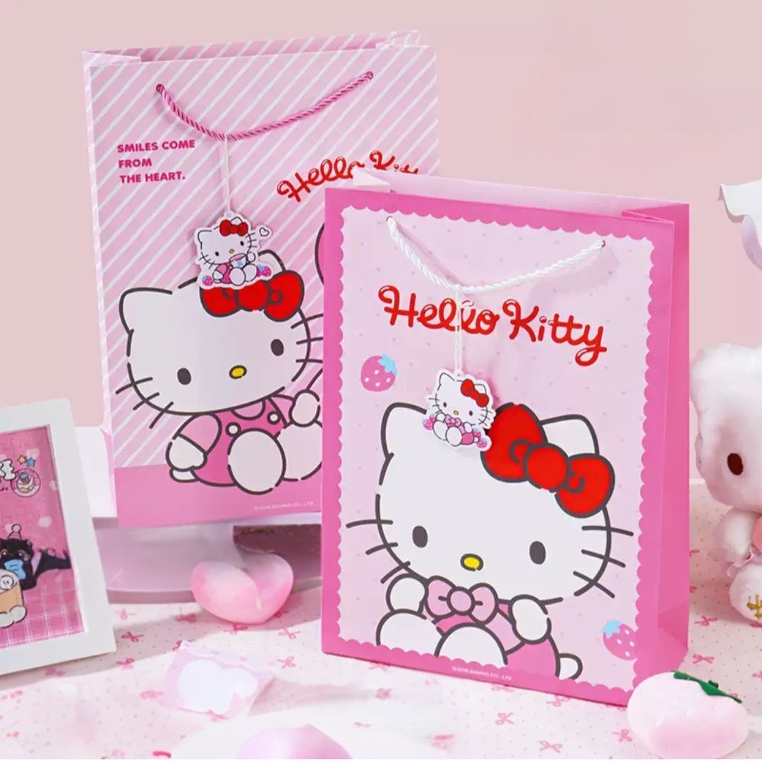 Hello Kitty Sanrio 禮物袋 紙袋-BIG