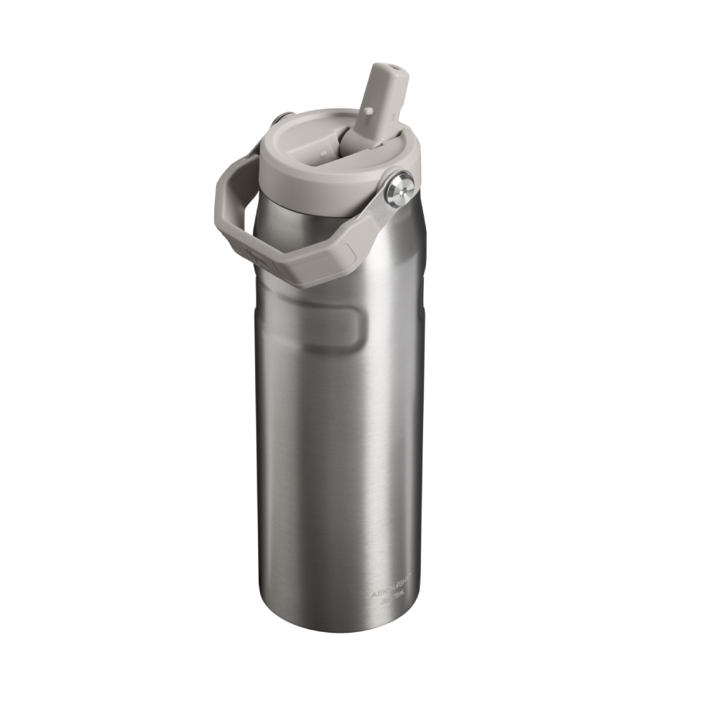 STANLEY 輕重力系列 IceFlow Aerolight 摺疊吸管杯 0.7L / 鋼鐵灰