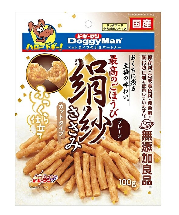 DoggyMan 絹紗系列 - 雞肉條 100g