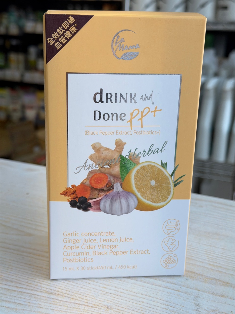 La Manna drink and done formula PP+ 15ml x 30 packs (best before 5 April 2028)