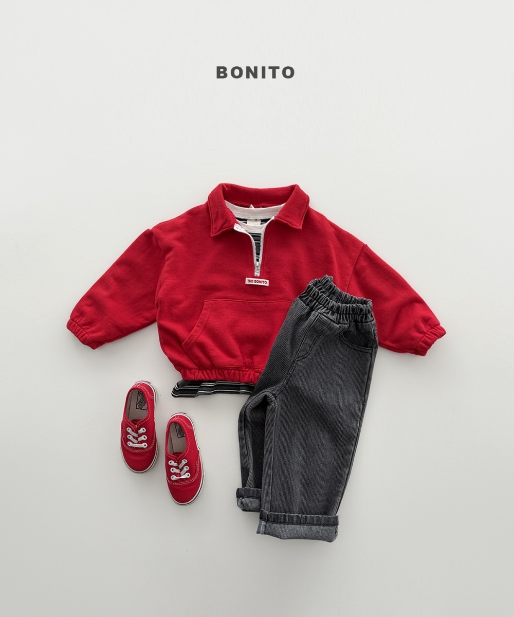 Bonito 拉鍊領衛衣 / 2色