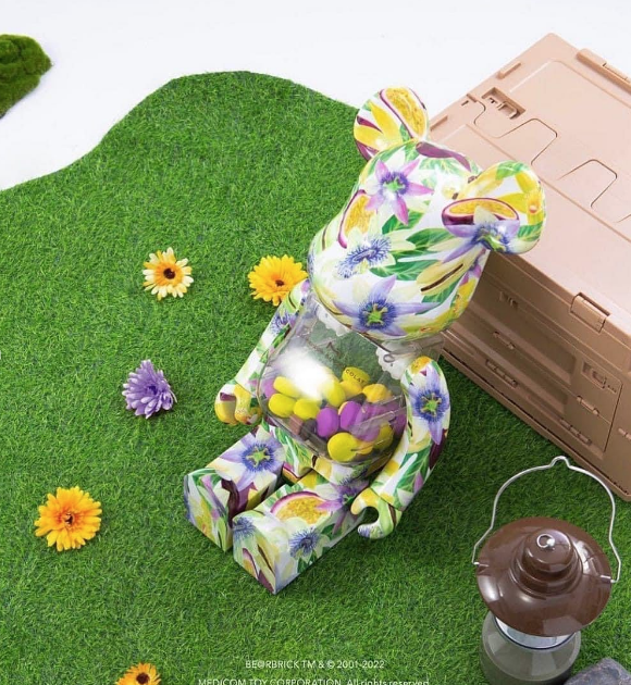 ( 開封品 ) BE@RBRICK  Bearbrick  1000% 澳門限定熱情果 passion fruit WF Fashion